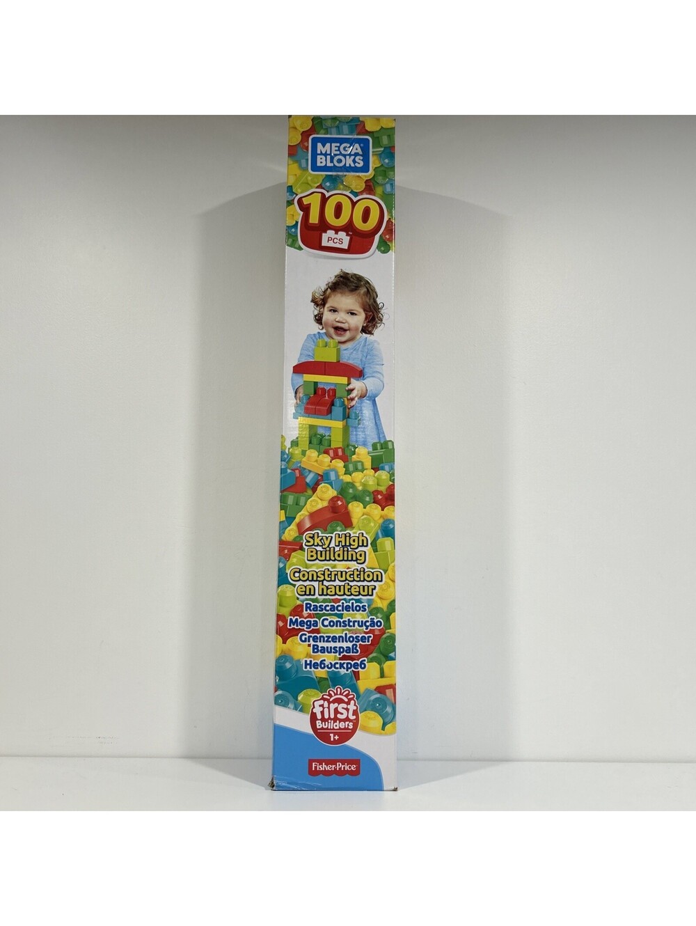 Fisher-Price Mega Bloks 106 Piece Building Block Set With Box